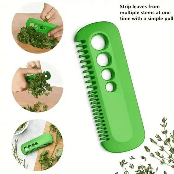 Kitchen Vegetable Leaf Stripper Peeler Tool - Picture 1 of 5